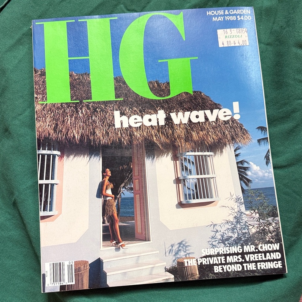 HG Magazine May 1988 Issue vintage decor Home & Garden